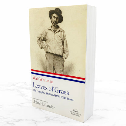 Leaves of Grass: The Complete 1855 & 1891-92 Editions by Walt Whitman [TRADE PAPERBACK] 2011 • Library of America