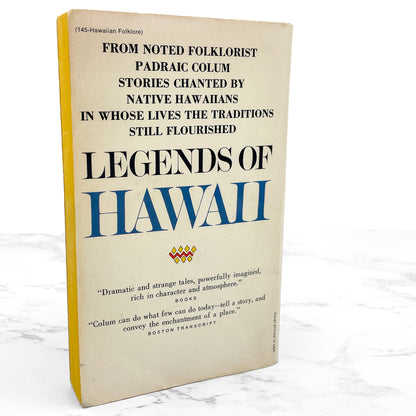 Legends of Hawaii by Padraic Colum [1973 PAPERBACK] • Ballantine