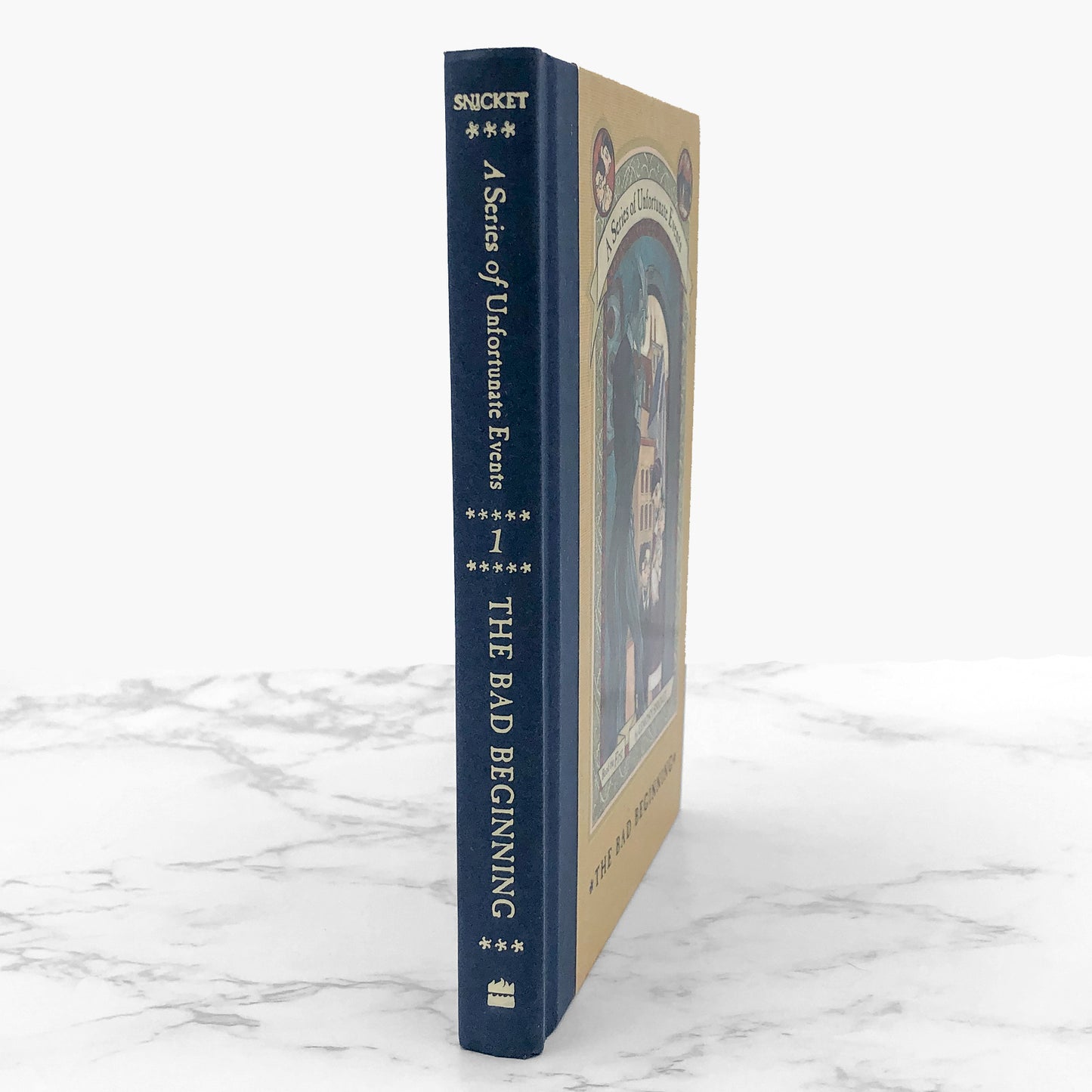 The Bad Beginning by Lemony Snicket [FIRST EDITION] 1999 • A Series of Unfortunate Events #1