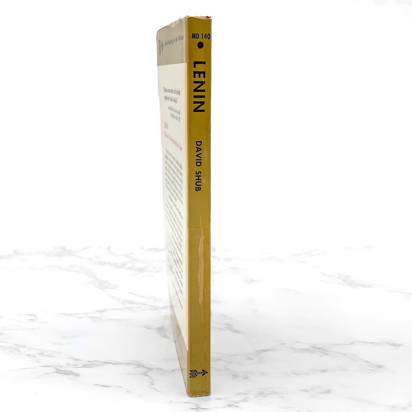 Lenin: A Biography by David Shub [1957 PAPERBACK] • Mentor Books