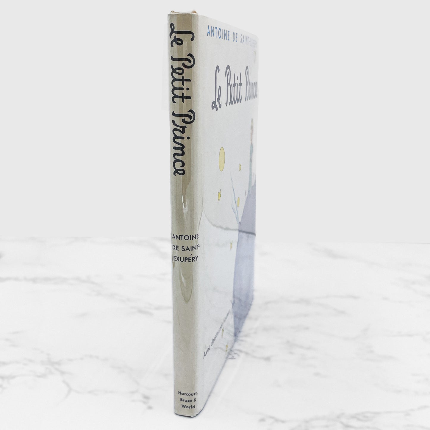 Le Petit Prince (The Little Prince) by Antoine de Saint-Exupéry [FRENCH EDITION HARDCOVER] 11th Print • 1971 • Harcourt Brace & World