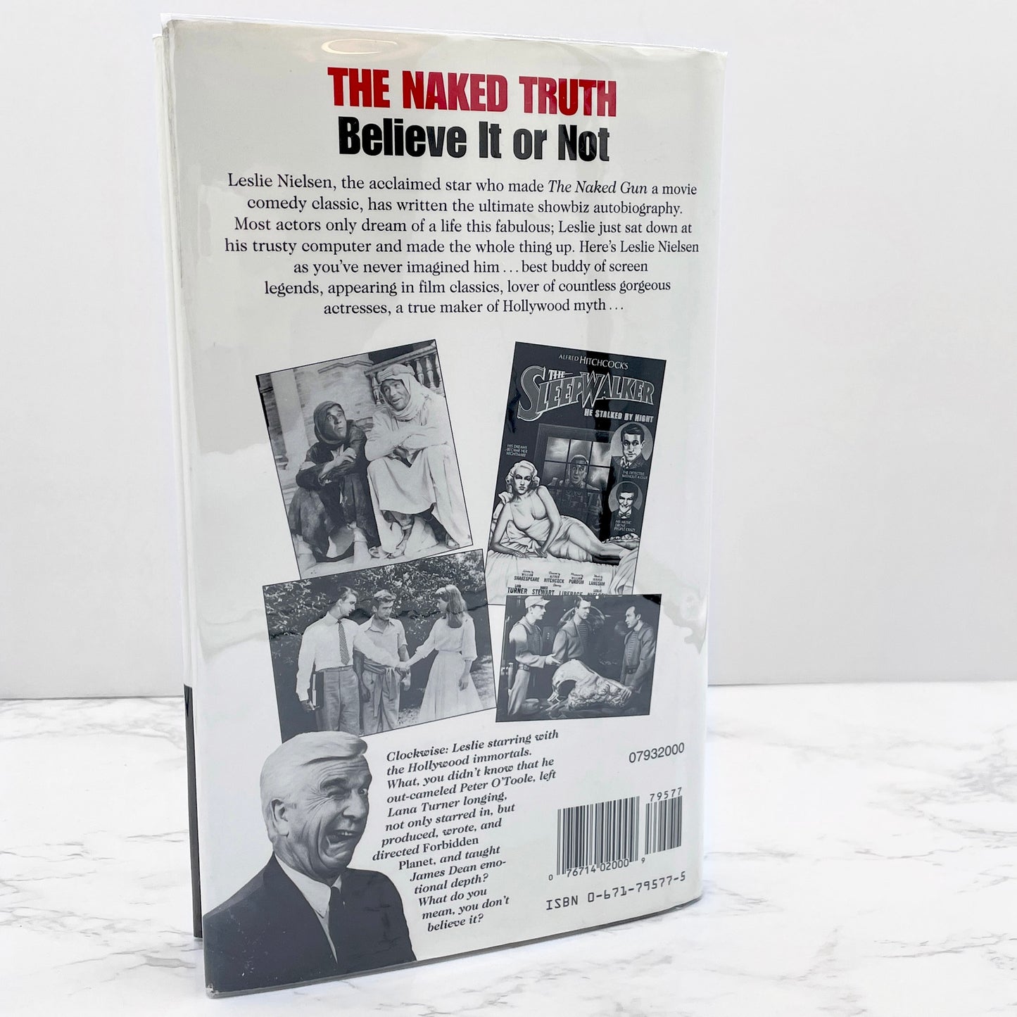 The Naked Truth by Leslie Nielsen with David Fisher [FIRST EDITION • FIRST PRINTING] 1993
