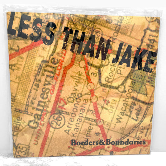 Less Than Jake – Borders & Boundaries [VINYL LP] 2000 • First Pressing! • Fat Wreck