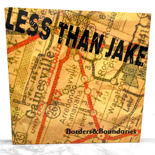 Less Than Jake – Borders & Boundaries [VINYL LP] 2000 • First Pressing! • Fat Wreck