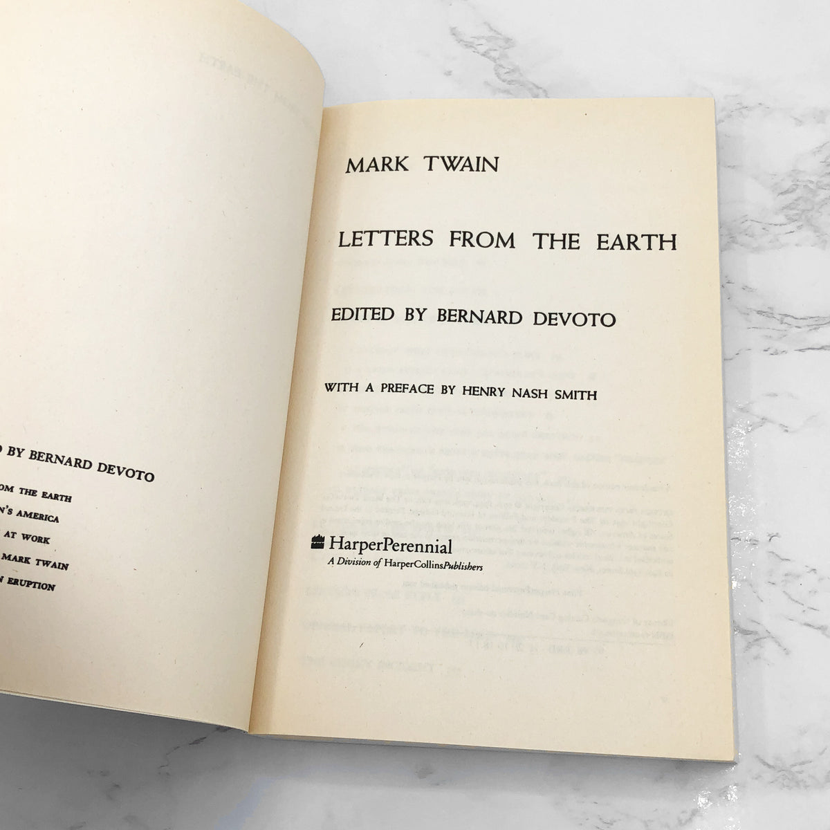 Letters from the Earth: Uncensored Writings by Mark Twain [TRADE PAPER