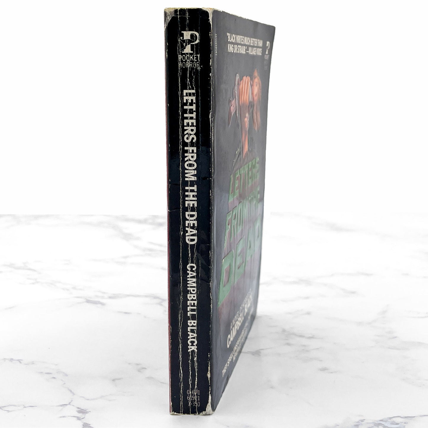 Letters from the Dead by Campbell Black [FIRST PAPERBACK PRINTING] 1986 • Pocket Horror
