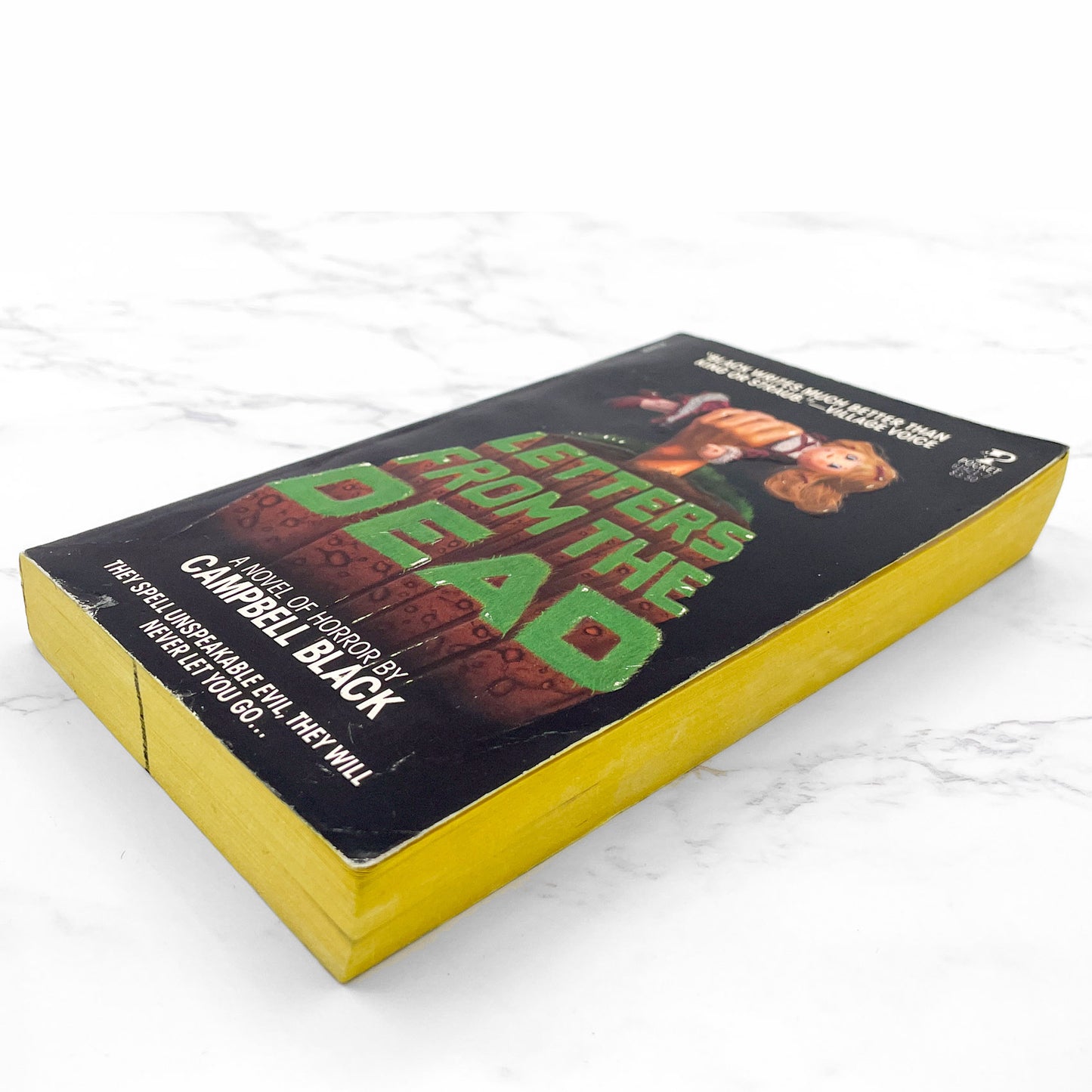Letters from the Dead by Campbell Black [FIRST PAPERBACK PRINTING] 1986 • Pocket Horror