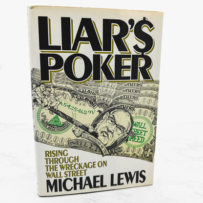Liar's Poker by Michael Lewis [FIRST EDITION] 1989 • W.W. Norton & Company