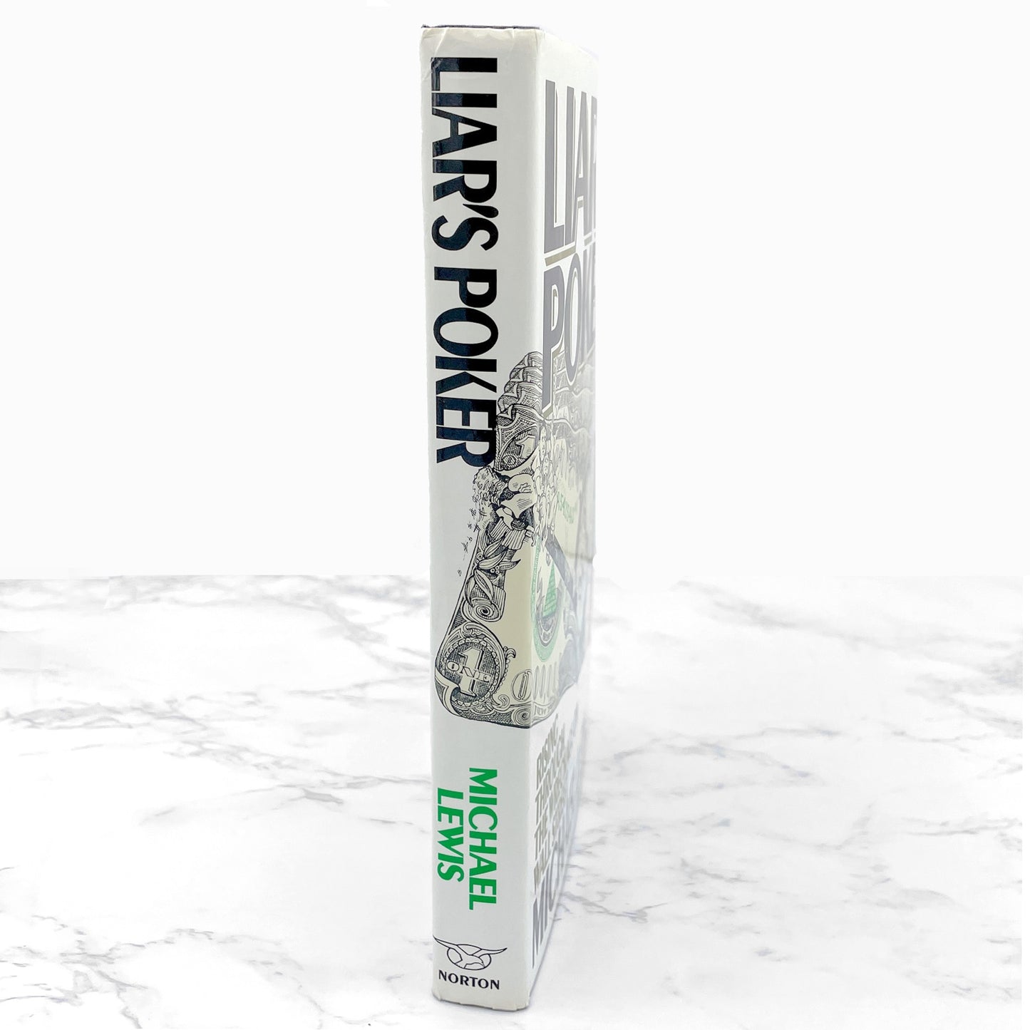 Liar's Poker by Michael Lewis [FIRST EDITION] 1989 • W.W. Norton & Company