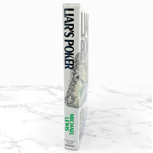 Liar's Poker by Michael Lewis [FIRST EDITION] 1989 • W.W. Norton & Company