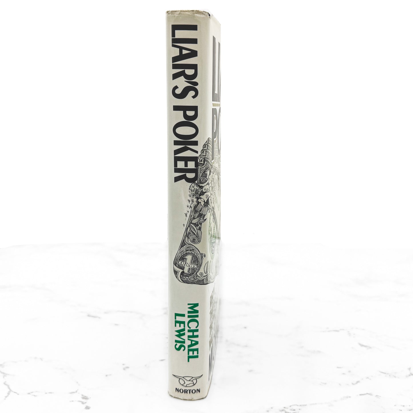 Liar's Poker by Michael Lewis [FIRST EDITION] 1989 • W.W. Norton & Company