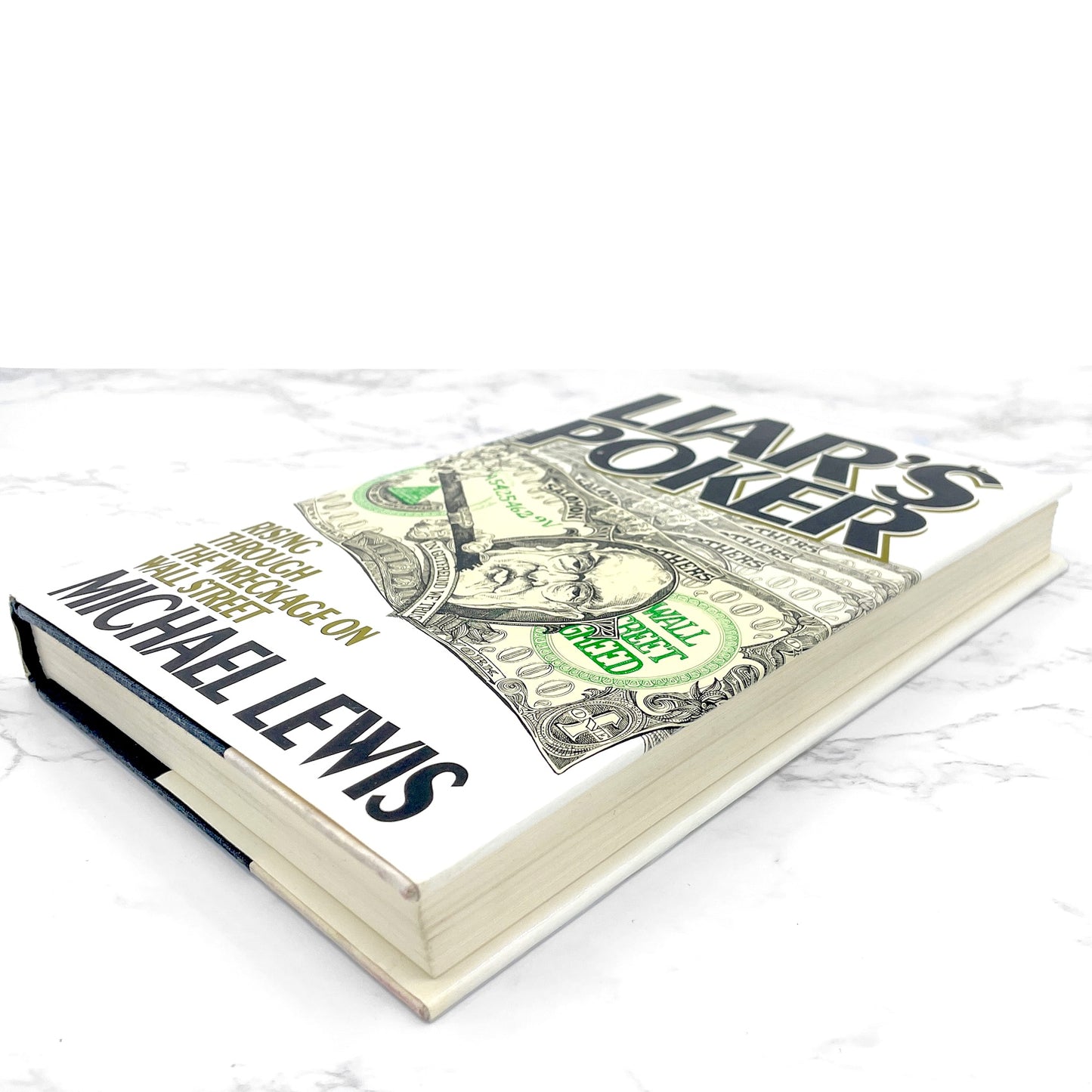 Liar's Poker by Michael Lewis [FIRST EDITION] 1989 • W.W. Norton & Company