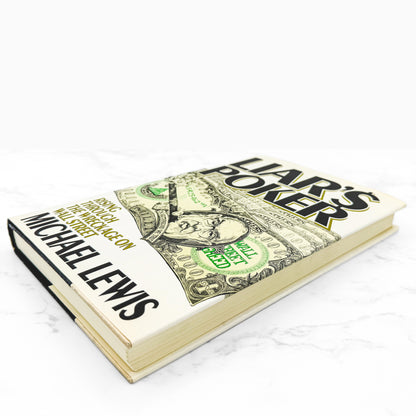 Liar's Poker by Michael Lewis [FIRST EDITION] 1989 • W.W. Norton & Company