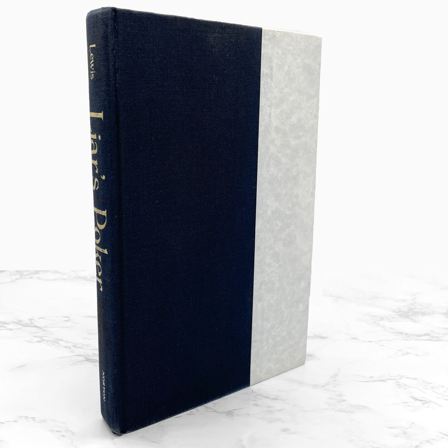 Liar's Poker by Michael Lewis [FIRST EDITION] 1989 • W.W. Norton & Company