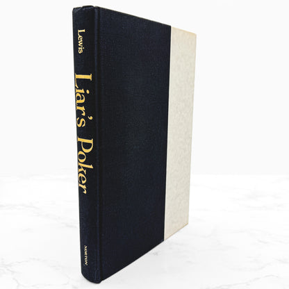Liar's Poker by Michael Lewis [FIRST EDITION] 1989 • W.W. Norton & Company