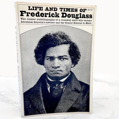 Life and Times of Frederick Douglass by Himself [TRADE PAPERBACK] 1968 • Collier Books