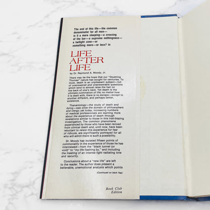 Life After Life by Raymond A. Moody Jr. [FIRST BOOK CLUB EDITION] 1975 • Stackpole