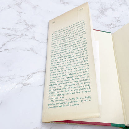 The Life and Loves of a She Devil  Fay Weldon [FIRST EDITION • FIRST PRINTING] 1984 • Pantheon
