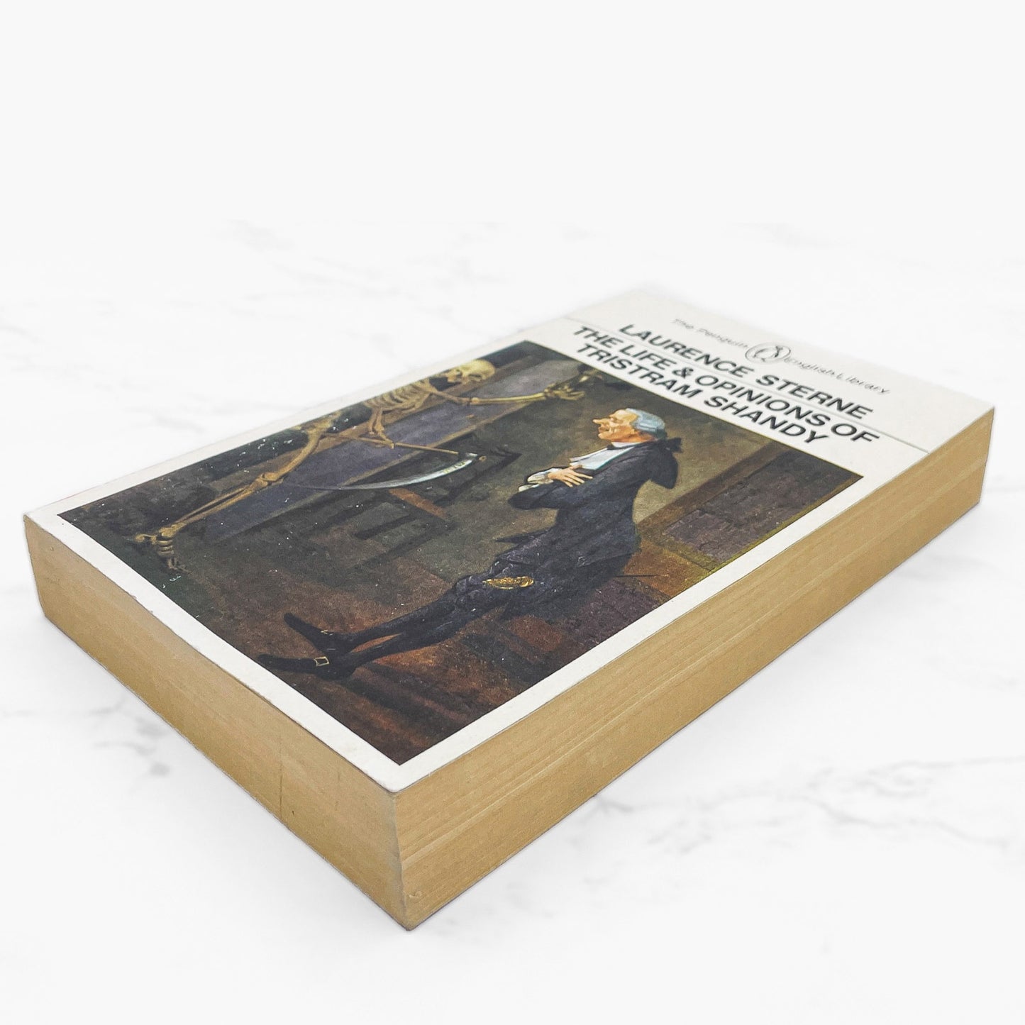 The Life and Opinions of Tristram Shandy by Laurence Sterne [U.K. PAPERBACK] 1970 • Penguin