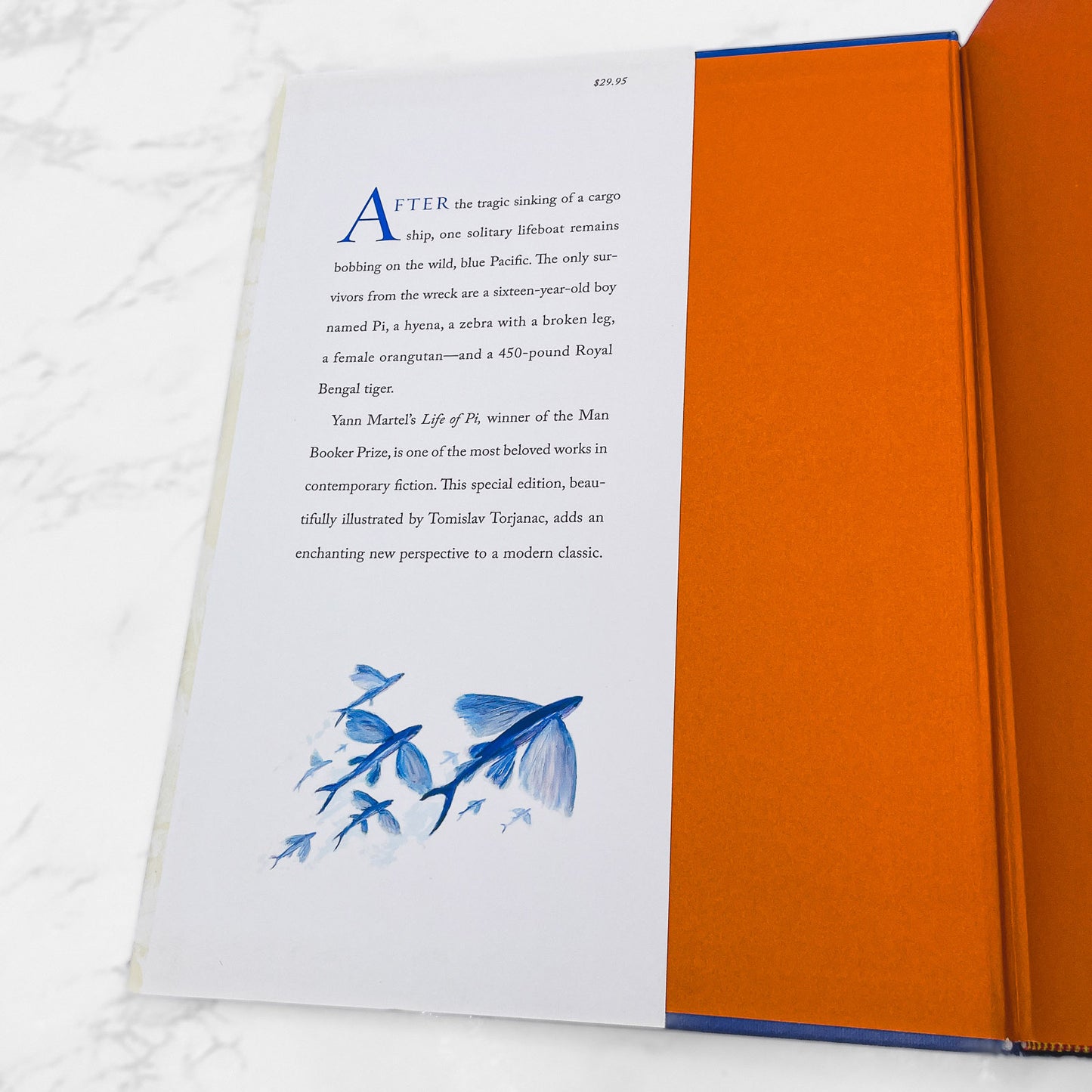 Life of Pi by Yann Martel & Tomislav Torjanac [DELUXE ILLUSTRATED EDITION] 2007 • Harcourt