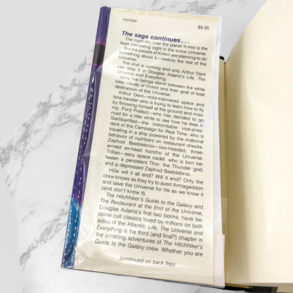 Life, The Universe and Everything by Douglas Adams [FIRST EDITION] 1982 • Harmony Books