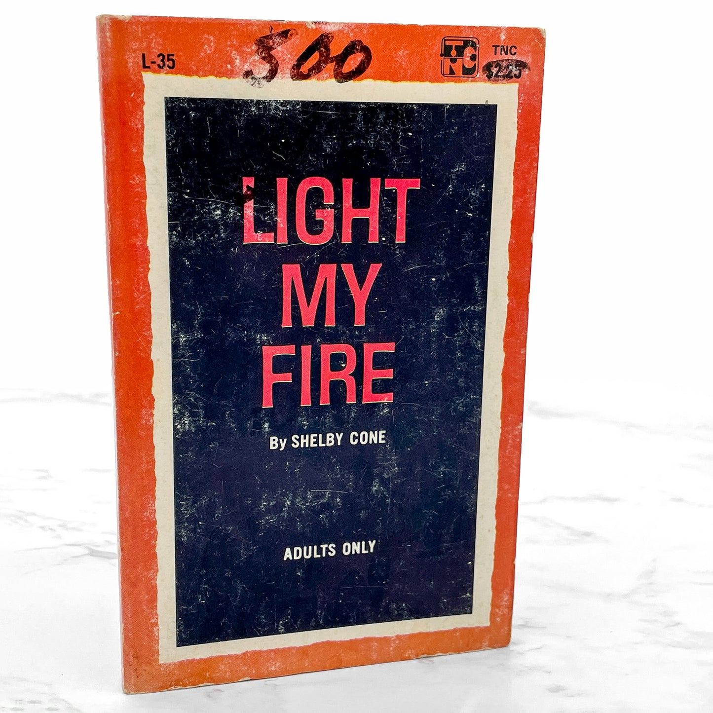 Light My Fire by Shelby Cone [1968 SLEAZE PAPERBACK] • E.L. Publishing