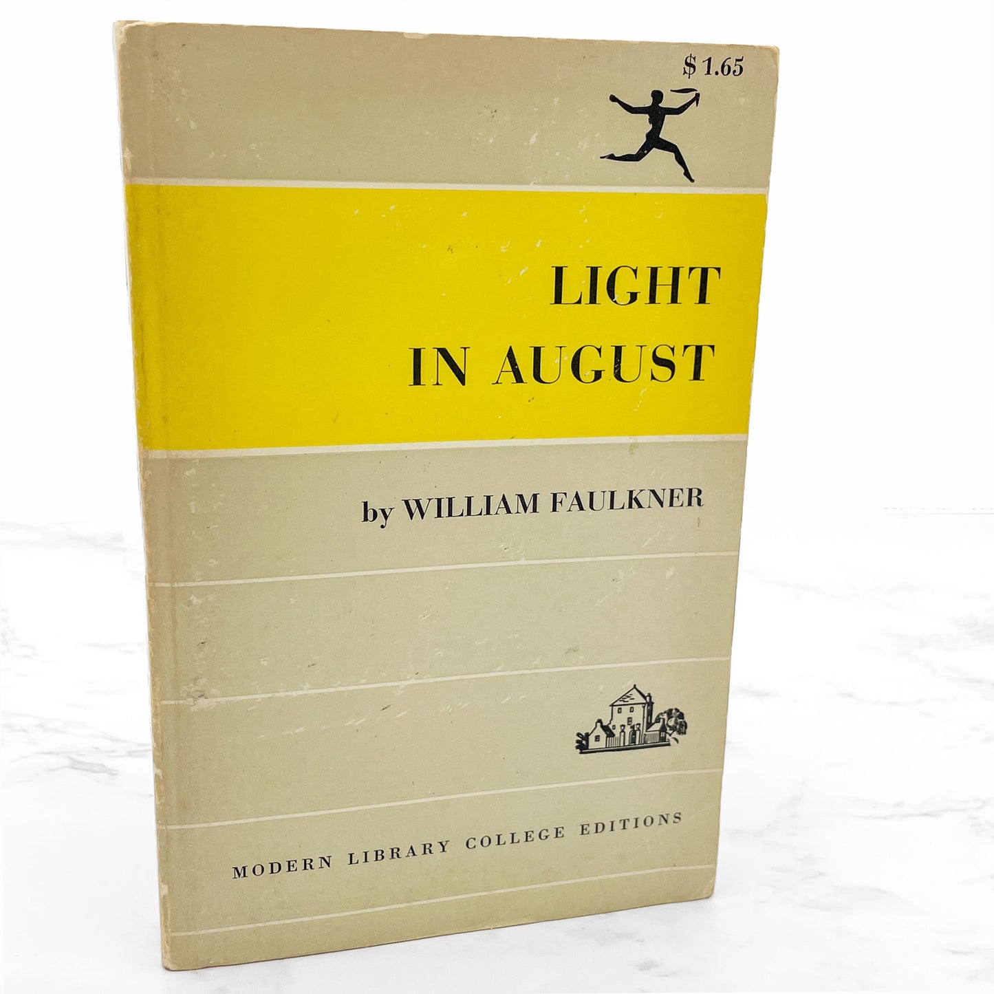 Light in August by William Faulkner [TRADE PAPERBACK] 1959 • The Modern Library
