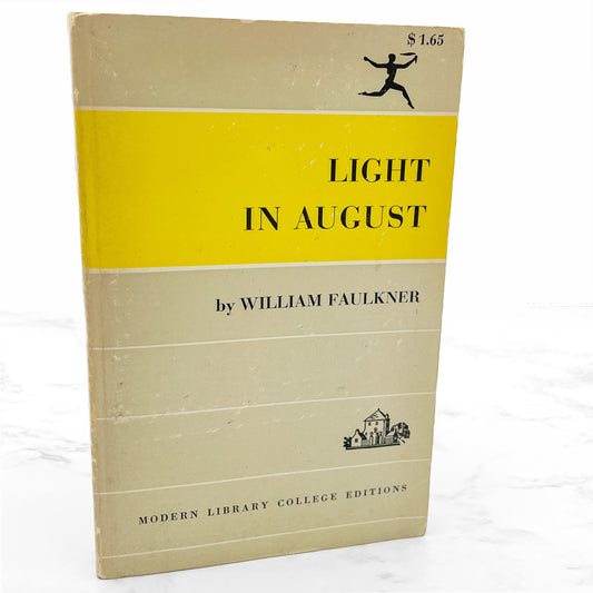 Light in August by William Faulkner [TRADE PAPERBACK] 1959 • The Modern Library