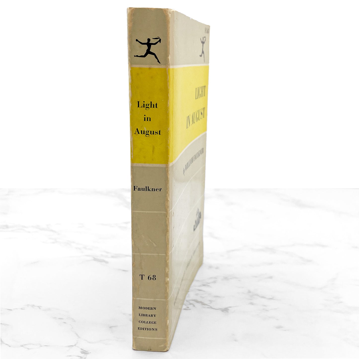 Light in August by William Faulkner [TRADE PAPERBACK] 1959 • The Modern Library