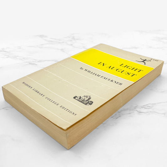 Light in August by William Faulkner [TRADE PAPERBACK] 1959 • The Modern Library
