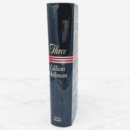 Three by Lillian Hellman (An Unfinished Woman, Pentimento, Scoundrel Time) [FIRST EDITION] 1979
