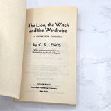 The Lion, The Witch & The Wardrobe by C.S. Lewis [1970 PAPERBACK] • Collier