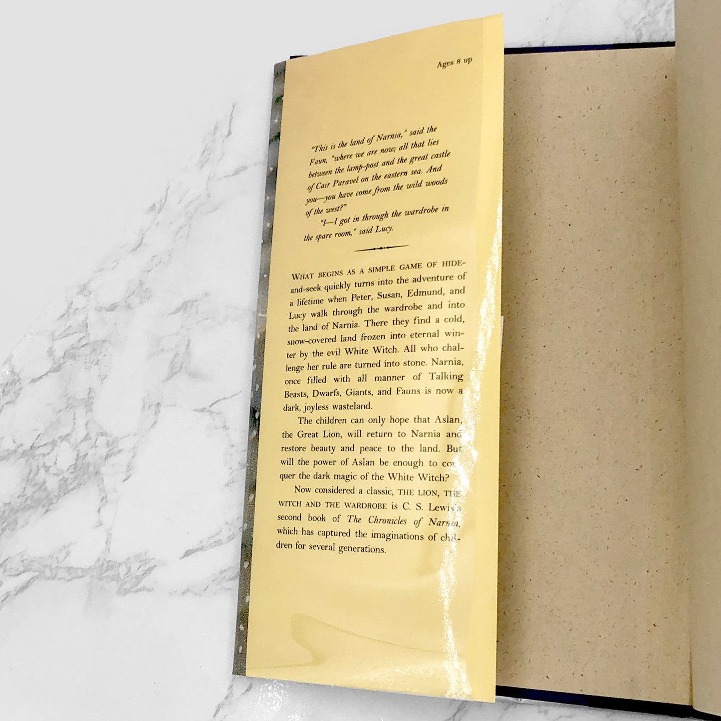 The Lion, The Witch & The Wardrobe by C.S. Lewis [1994 HARDCOVER] Chronicles of Narnia #2