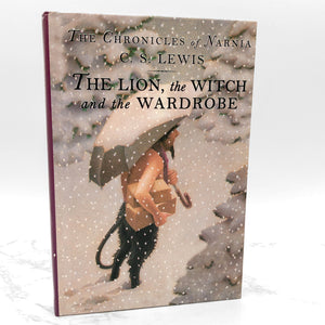 The Lion, The Witch & The Wardrobe by C.S. Lewis [TURTLEBACK HARDCOVER] 1994 • Chronicles of Narnia #2