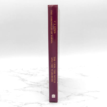 The Lion, The Witch & The Wardrobe by C.S. Lewis [TURTLEBACK HARDCOVER] 1994 • Chronicles of Narnia #2