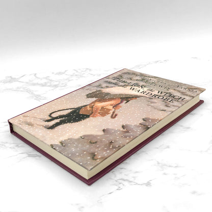 The Lion, The Witch & The Wardrobe by C.S. Lewis [TURTLEBACK HARDCOVER] 1994 • Chronicles of Narnia #2