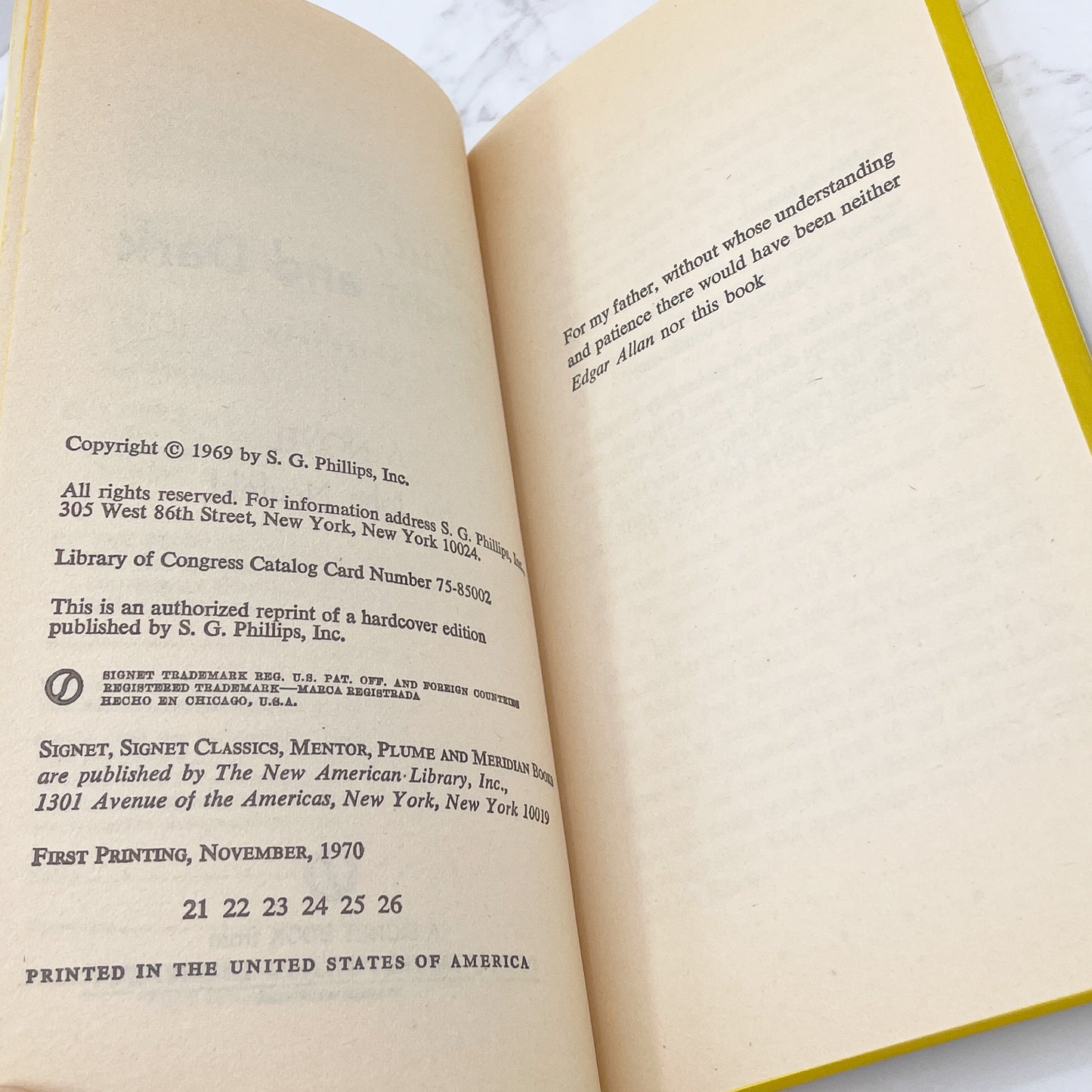 Lisa, Bright and Dark by John Neufeld [1970 PAPERBACK] • Signet