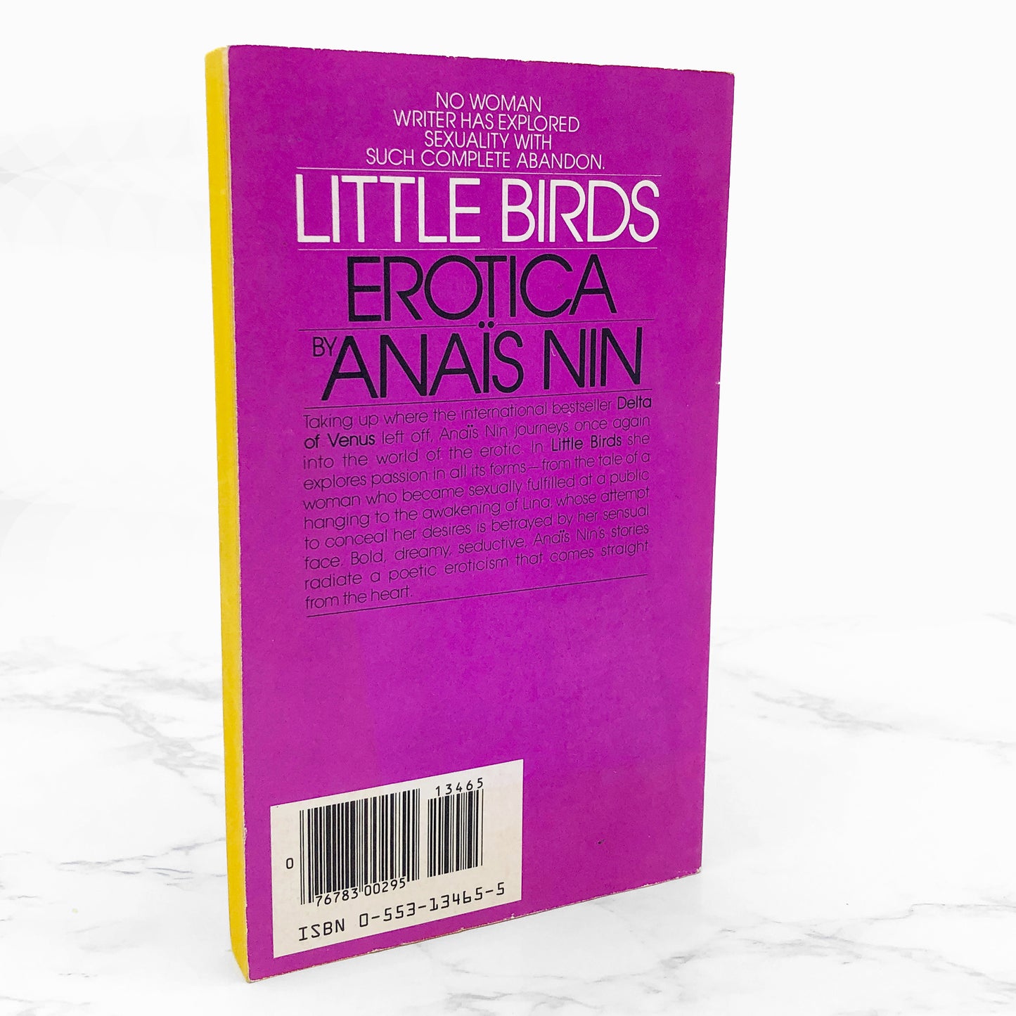 Little Birds: Erotica by Anaïs Nin [FIRST PAPERBACK PRINTING] 1980 • Bantam
