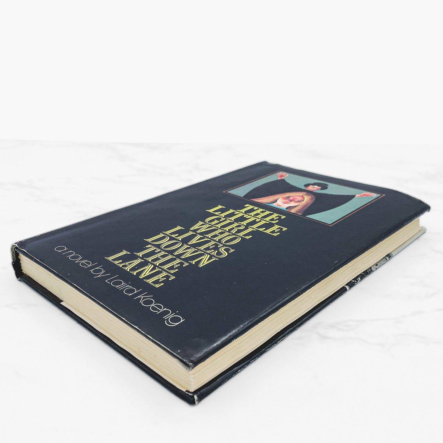 The Little Girl Who Lives Down the Lane by Laird Koenig [FIRST BOOK CLUB EDITION] 1974 • Coward McCann