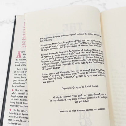 The Little Girl Who Lives Down the Lane by Laird Koenig [FIRST BOOK CLUB EDITION] 1974 • Coward McCann