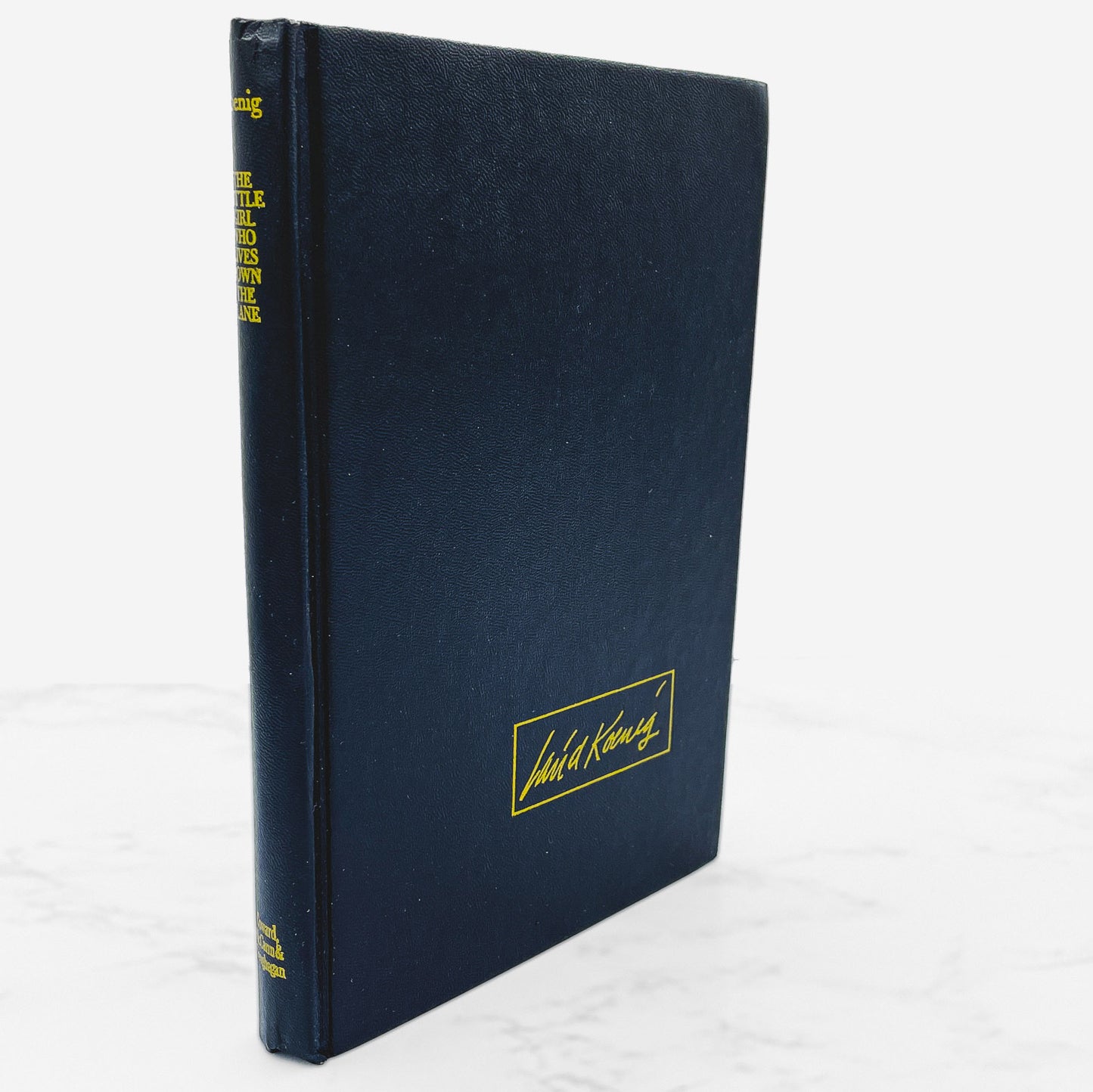 The Little Girl Who Lives Down the Lane by Laird Koenig [FIRST BOOK CLUB EDITION] 1974 • Coward McCann