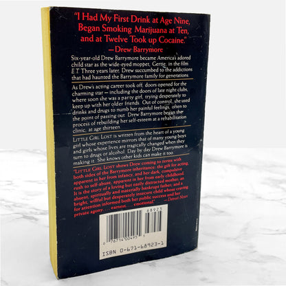 Little Girl Lost by Drew Barrymore w. Todd Gold [FIRST PAPERBACK PRINTING] 1991 • Pocket • Rare OOP!