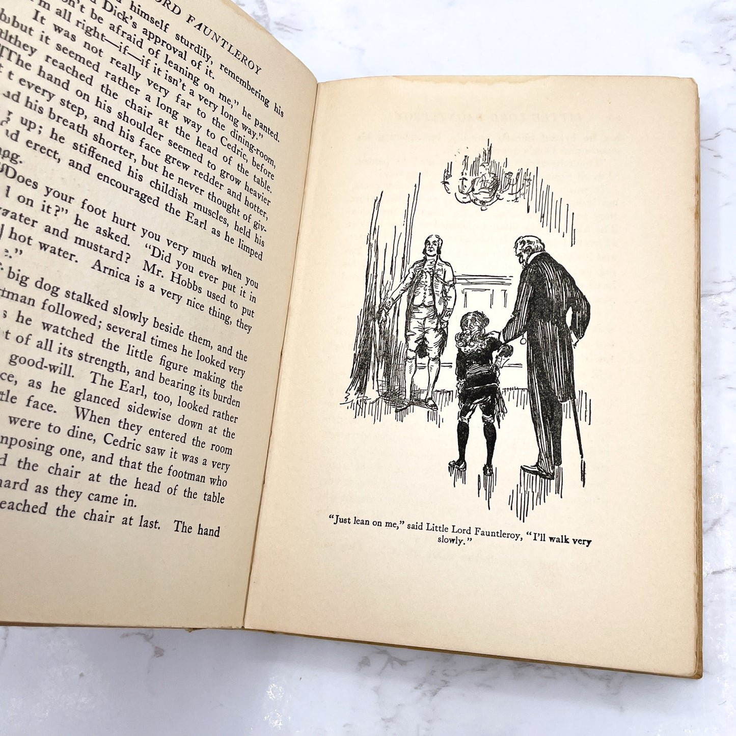 Little Lord Fauntleroy by Frances Hodgson Burnett [ANTIQUE HARDCOVER RE-ISSUE] 1922 • Scribner