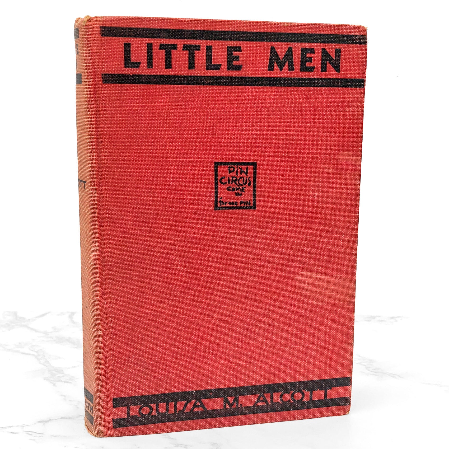 Little Men by Louisa May Alcott [ANTIQUE HARDCOVER] 1931