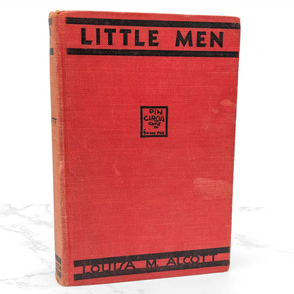 Little Men by Louisa May Alcott [ANTIQUE HARDCOVER] 1931 • Goldsmith Publishing