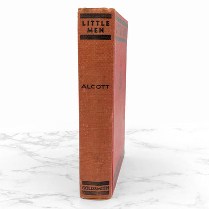 Little Men by Louisa May Alcott [ANTIQUE HARDCOVER] 1931 • Goldsmith Publishing