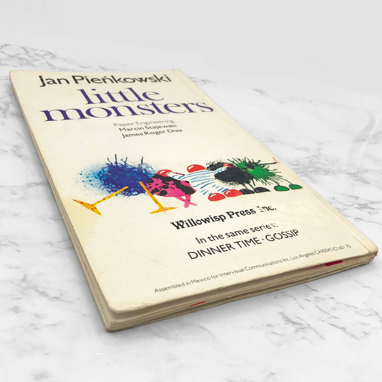 Little Monsters by Jan Pieńkowski [FIRST EDITION POP-UP BOOK] 1986 • Willowisp Press *Condition