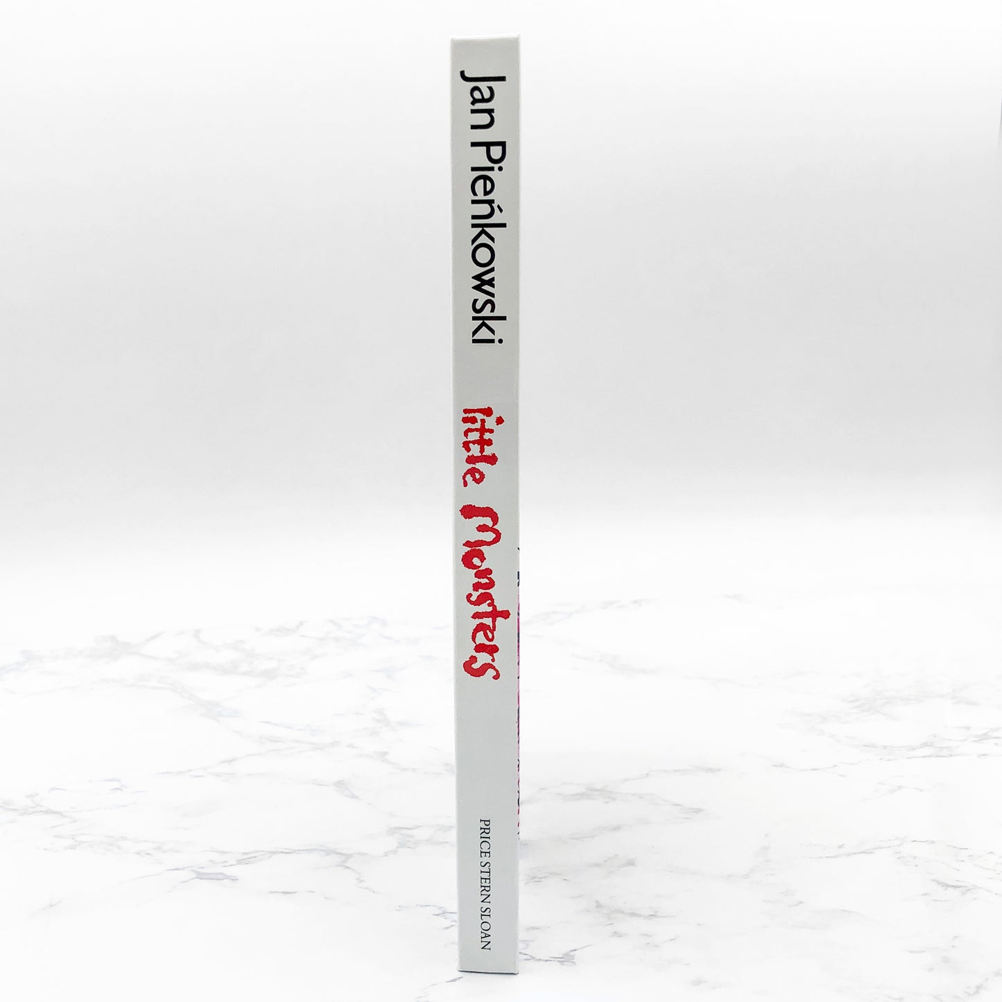 Little Monsters : A Pop-Up Book by Jan Pieńkowski [HARDCOVER RE-ISSUE] 1991 • Price Stern Sloan