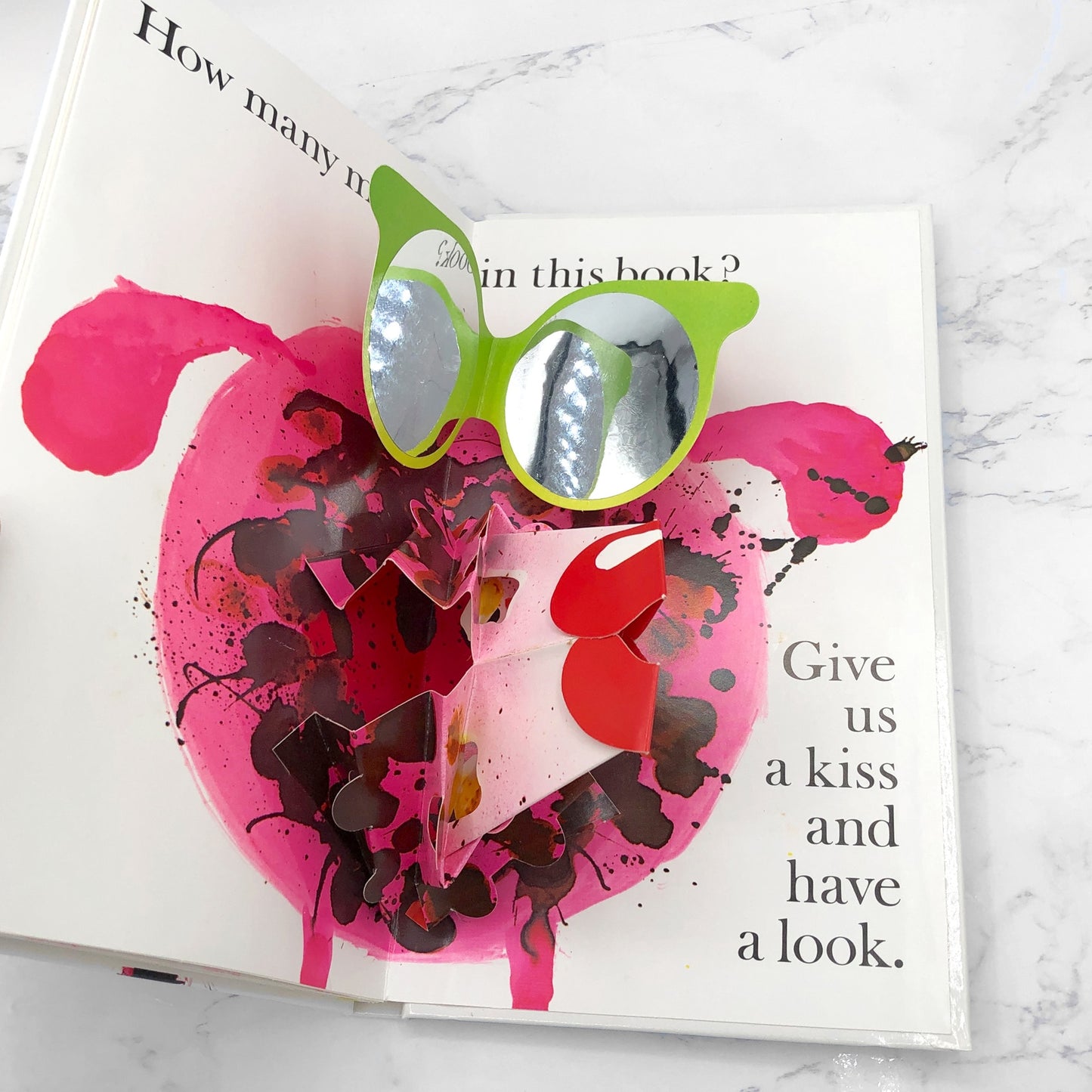 Little Monsters : A Pop-Up Book by Jan Pieńkowski [HARDCOVER RE-ISSUE] 1991 • Price Stern Sloan