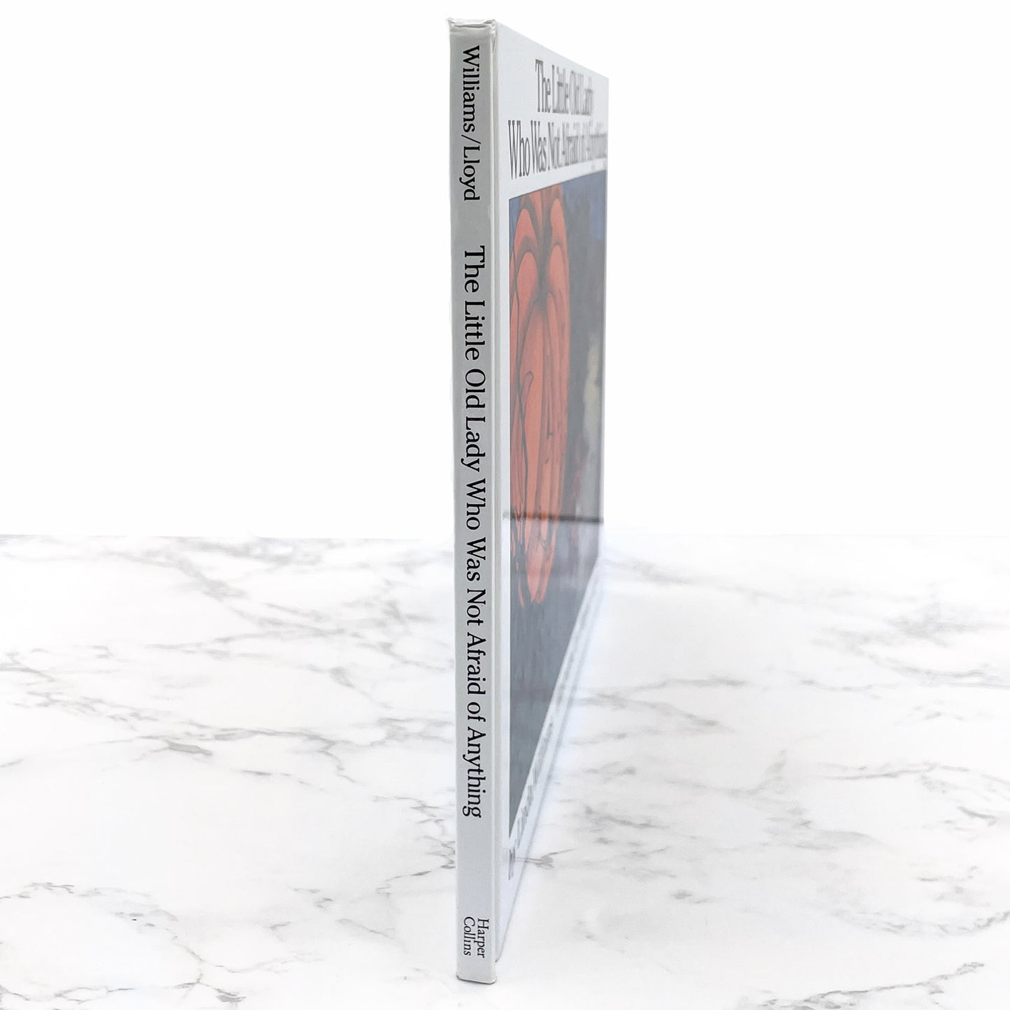 The Little Old Lady Who Was Not Afraid of Anything by Linda Williams & Megan Lloyd [FIRST EDITION] 1986 • Later Printing • HarperCollins
